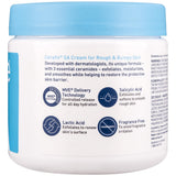 CeraVe SA Moisturizing Cream with Salicylic Acid Lactic Acid & Ceramides Exfoliating Body Cream 16 Oz