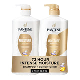 Pantene Daily Moisture Renewal Hair Care Set for Soft Smooth and Healthy Looking Hair All Types