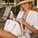 Virelle Waterproof Electric Foil Shaver Bikini Trimmer Women Ceramic Blade Type-C Charging Travel Size Purple