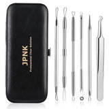 JPNK blackhead remover comedone extractor acne removal kit stainless steel - BuyO