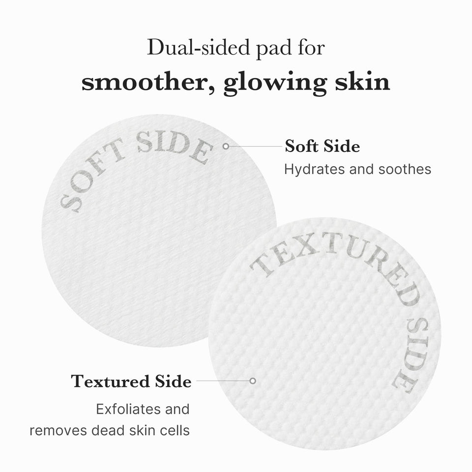medicube Dual Textured Toner Pads with AHA BHA for Clearer Smoother and Refined Looking Skin