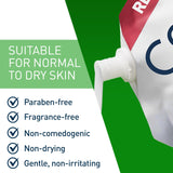 CeraVe Hydrating Facial Cleanser, Moisturizing Face Wash For Dry Skin, Hyaluronic Acid + Ceramides + Glycerin, Hydrating Cleanser For Normal To Dry Skin, National Eczema Association Certified, 19 Oz