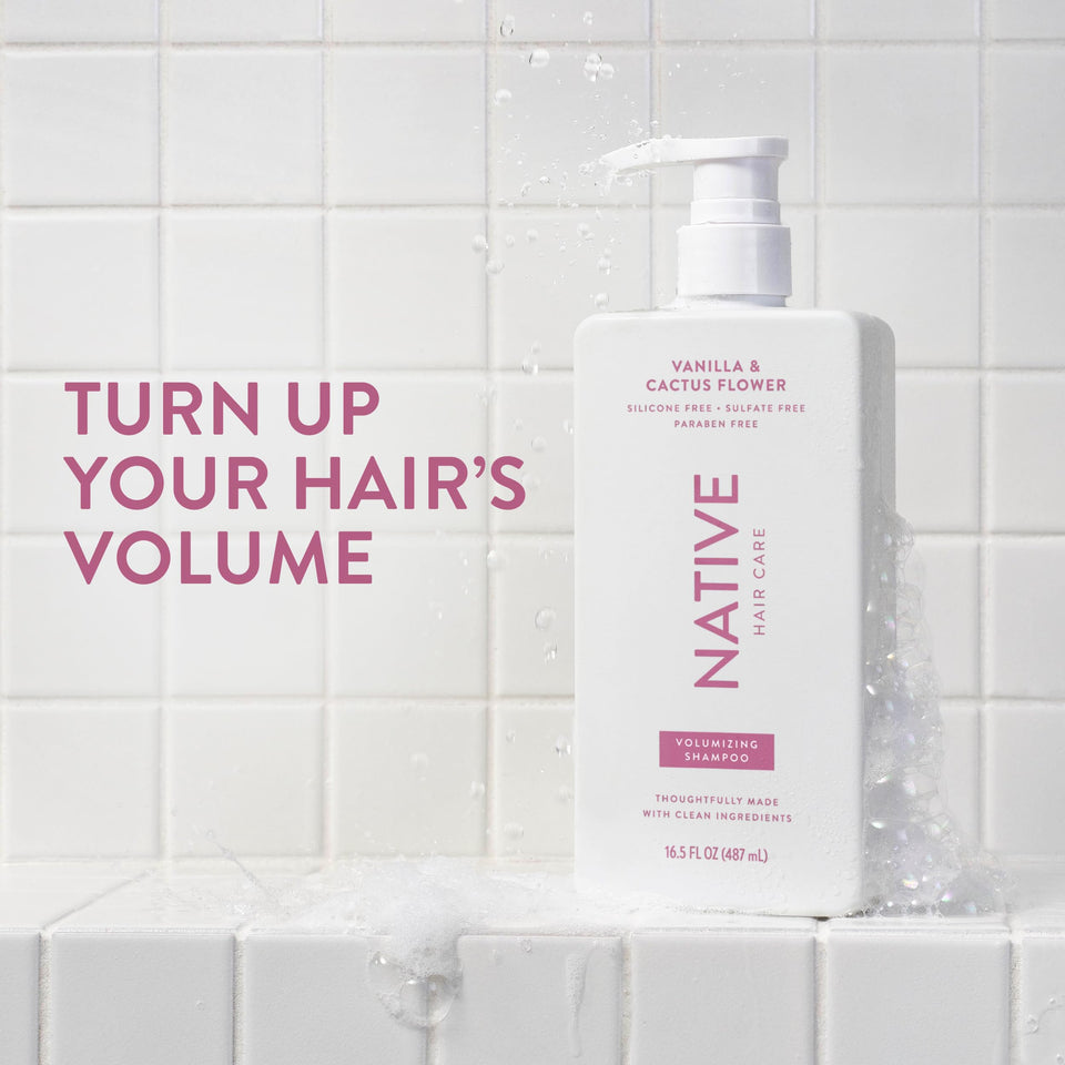Native Coconut and Vanilla Shampoo and Conditioner Duo for All Hair Types with Clean Ingredients