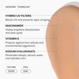 DRMTLGY Universal Tinted Moisturizer SPF 46 with Hyaluronic Acid and Broad Spectrum UV Protection