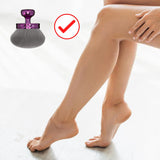 Blend & Blur Extra Large Body Makeup Kabuki Brush 3.2 Inch Round Head for Self Tanner Bronzer Purple