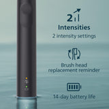 Philips Sonicare 4100 Electric Toothbrush Pressure Sensor SmartTimer Quadpacer Black HX3681