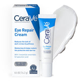 CeraVe Eye Repair Cream for Puffiness & Under Eye Bags with Hyaluronic Acid & Niacinamide