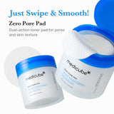 medicube Dual Textured Toner Pads with AHA BHA for Clearer Smoother and Refined Looking Skin
