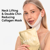 MAREE V Line Lifting Mask 24K Gold Collagen Jawline Shaper Retinol Hyaluronic Acid Neck Tightening