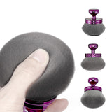 Blend & Blur Extra Large Body Makeup Kabuki Brush 3.2 Inch Round Head for Self Tanner Bronzer Purple