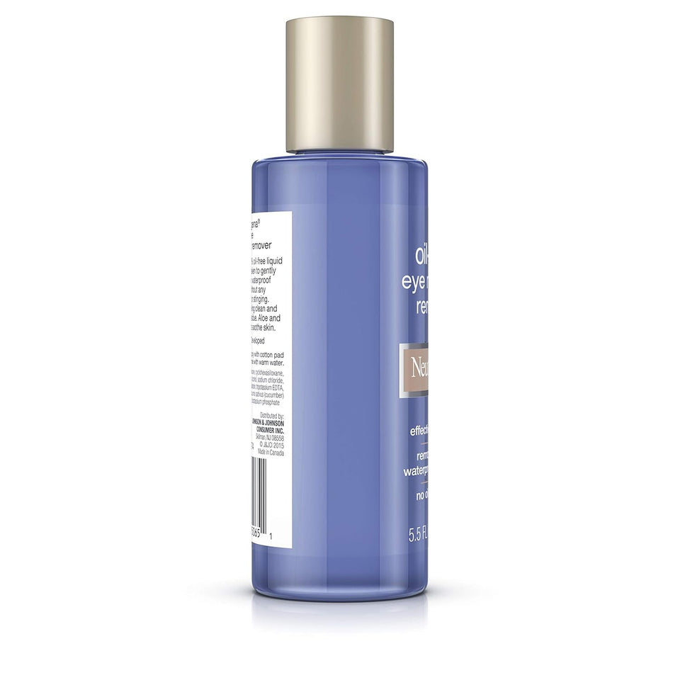 Neutrogena Gentle Oil Free Eye Makeup Remover for Sensitive Eyes and Waterproof Makeup Removal