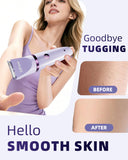 Ufree Bikini Trimmer Electric Razor for Women Ceramic Blade IPX7 Waterproof Rechargeable Lady Shaver Purple