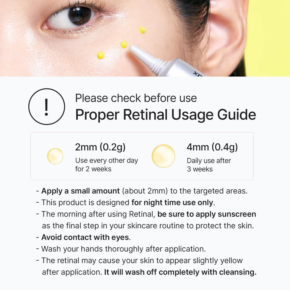 celimax Vita A Retinal Shot Tightening Booster with 0.1% Retinal for Wrinkles & Firm Skin 15ml