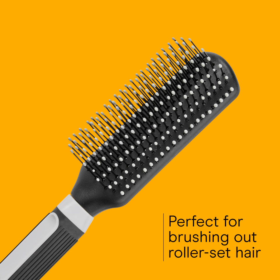 Conair Salon Results Detangling Hairbrush for All Hair Types Men Women Nylon Bristles