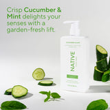 Native Coconut and Vanilla Shampoo and Conditioner Duo for All Hair Types with Clean Ingredients