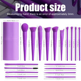 BS MALL Makeup Brush Set 18 Piece Professional Cosmetic Brushes with Black Case for Flawless Makeup