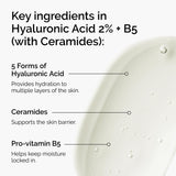 The Ordinary Hyaluronic Acid 2% + B5 Serum with Ceramides for Deep Hydration & Smoother Skin