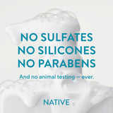 Native Coconut and Vanilla Shampoo and Conditioner Duo for All Hair Types with Clean Ingredients