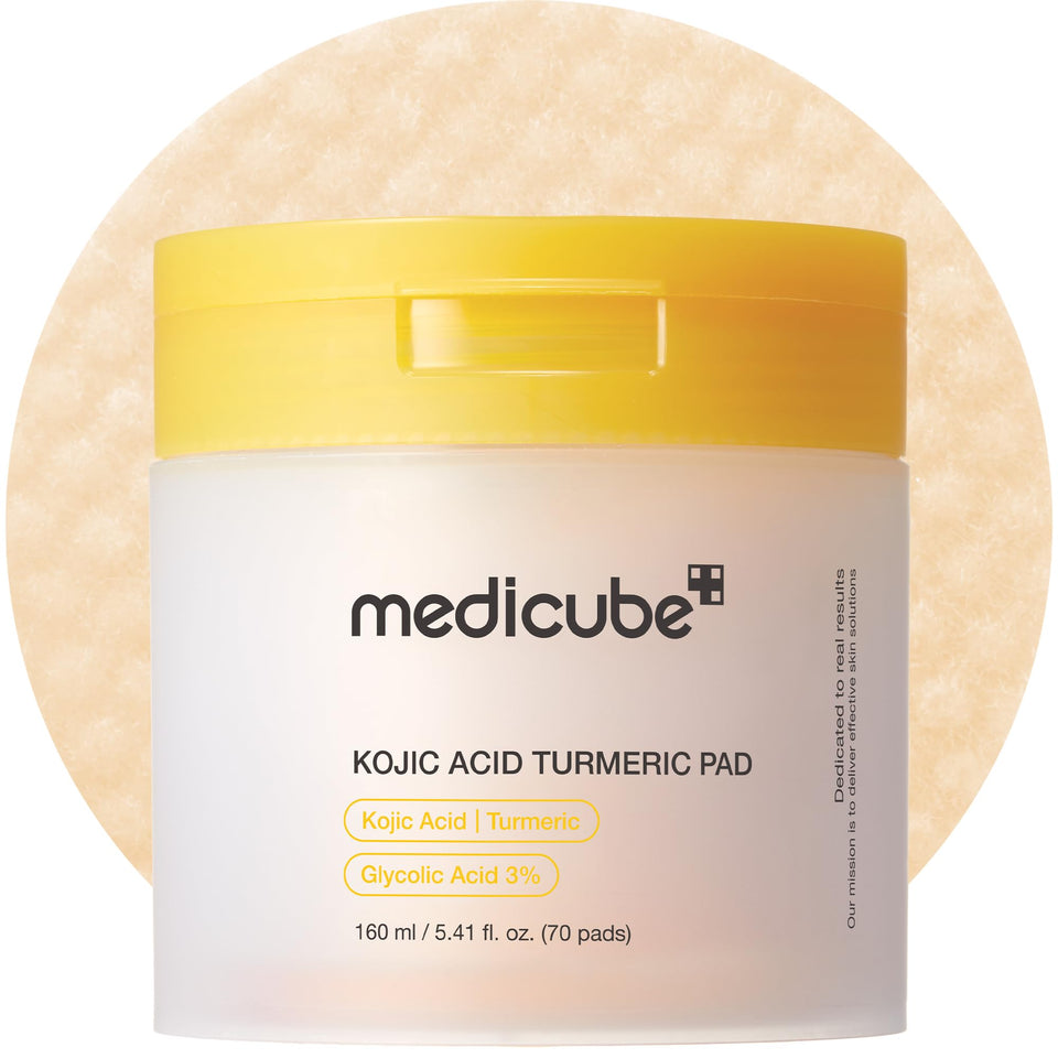medicube Dual Textured Toner Pads with AHA BHA for Clearer Smoother and Refined Looking Skin
