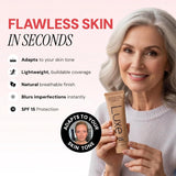 Luxe Color Changing Foundation Medium with Smart Shade Matching Formula for Natural Looking Skin
