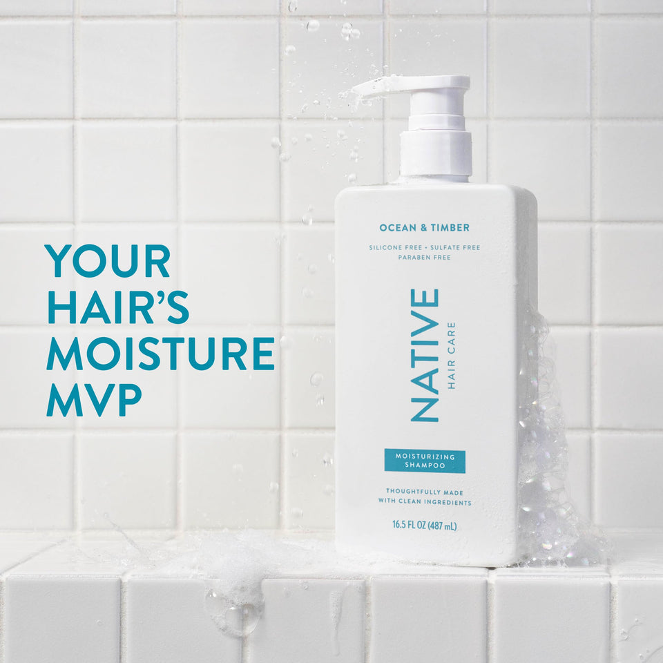 Native Coconut and Vanilla Shampoo and Conditioner Duo for All Hair Types with Clean Ingredients