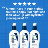 CeraVe PM Facial Moisturizing Lotion with Hyaluronic Acid & Niacinamide 3 Oz