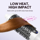 Wavytalk Thermal Brush 1.5 Inch Heated Round Brush with Ionic Ceramic for Smooth Blowout Hair Styling