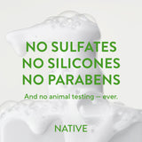 Native Coconut and Vanilla Shampoo and Conditioner Duo for All Hair Types with Clean Ingredients