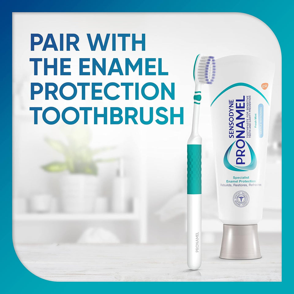 Sensodyne Pronamel Teeth Whitening Toothpaste for Enamel Protection Sensitivity Relief and Oral Care Pack of 4