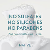 Native Coconut and Vanilla Shampoo and Conditioner Duo for All Hair Types with Clean Ingredients
