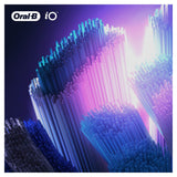 Oral-B iO Ultimate Clean Replacement Toothbrush Heads Twisted Angled Bristles 4 Pack Black