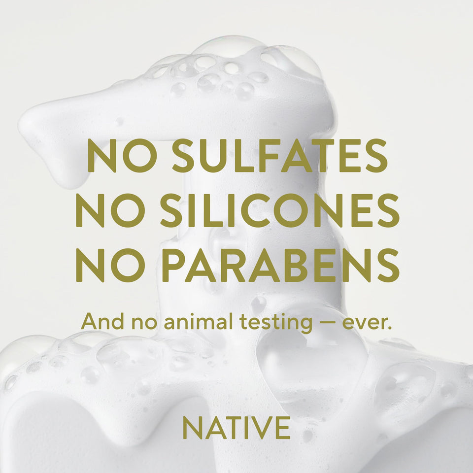 Native Coconut and Vanilla Shampoo and Conditioner Duo for All Hair Types with Clean Ingredients