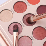 6 Piece Eye Makeup Brush Set Professional Blending Eyeshadow Concealer Eyeliner Soft Wood Handle