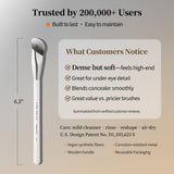 ALBEAUT Angled Concealer Brush Under Eye Precision Face Blending Foundation Brush