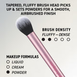 Real Techniques 6 Piece Everyday Essentials Makeup Brush Set 4 Brushes 2 Sponges Cruelty-Free Vegan Gift