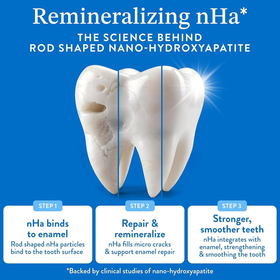 Mouthology Fluoride Free Whitening Toothpaste for Adults with Enamel Protection and Oral Care Support