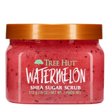 Tree Hut Vanilla Body Scrub with Shea Butter & Essential Oils Hydrating Sugar Exfoliator 18 Oz