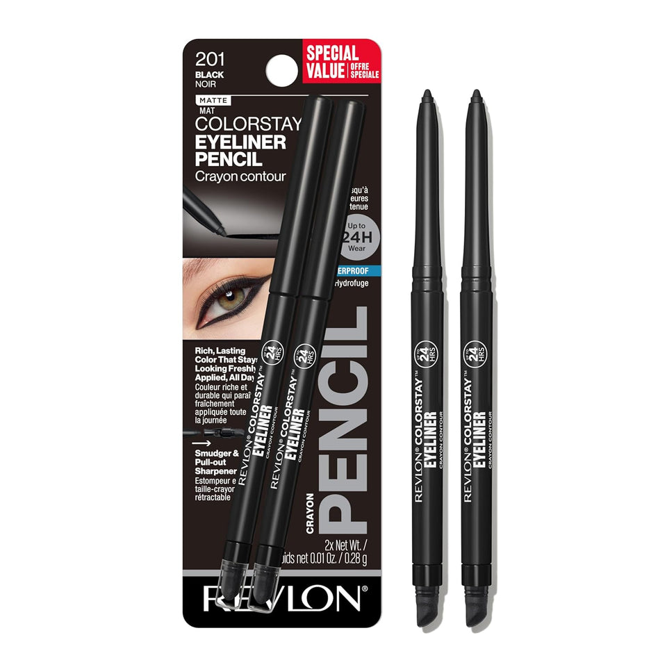 Revlon ColorStay Smudge Proof Eyeliner for Precise Eye Definition and Waterproof Performance