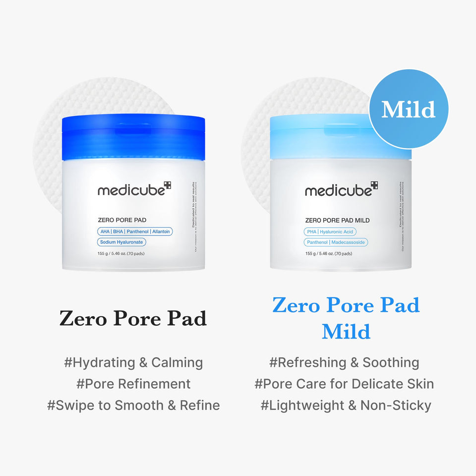 medicube Dual Textured Toner Pads with AHA BHA for Clearer Smoother and Refined Looking Skin