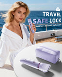 Ufree Bikini Trimmer Electric Razor for Women Ceramic Blade IPX7 Waterproof Rechargeable Lady Shaver Purple