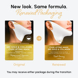 MAREE V Line Lifting Mask 24K Gold Collagen Jawline Shaper Retinol Hyaluronic Acid Neck Tightening
