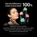 medicube Booster Pro 6-in-1 Glass Glow Beauty Massager Clear Radiant Firmer Skin Korean Skincare Black