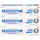 Sensodyne Repair and Protect Whitening Toothpaste for Sensitive Teeth with Cavity Protection Pack of 2