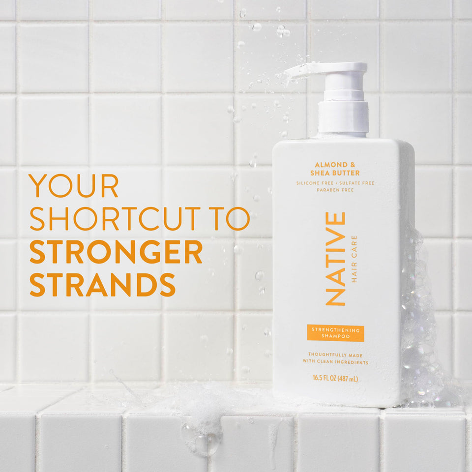Native Coconut and Vanilla Shampoo and Conditioner Duo for All Hair Types with Clean Ingredients