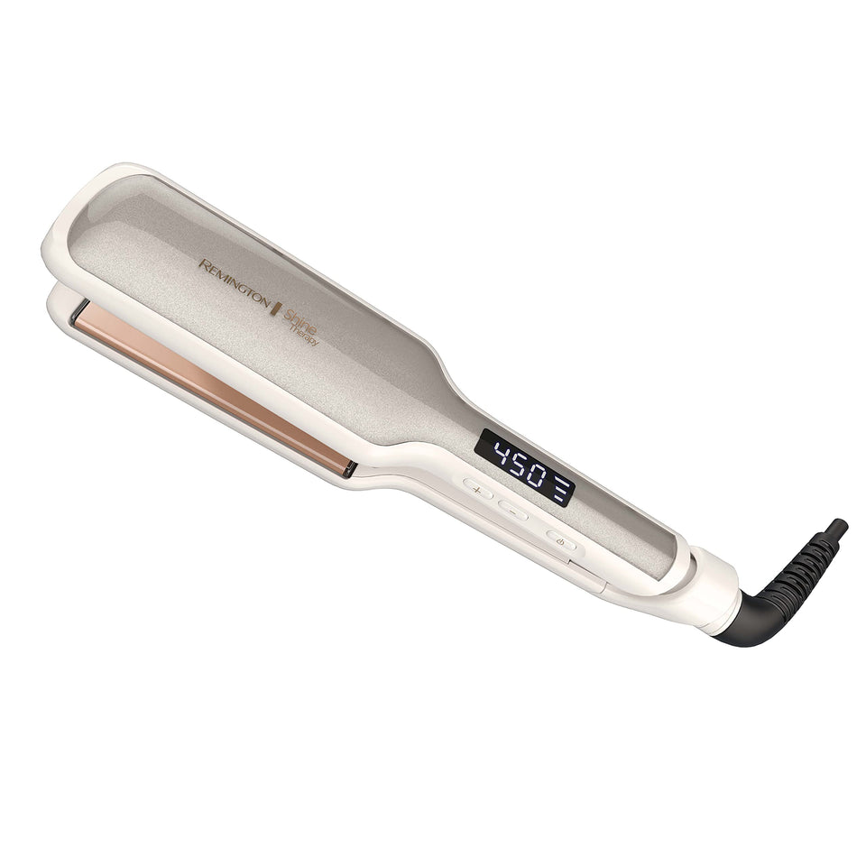 Remington Shine Therapy 2 inch flat iron argan oil keratin ceramic smooth shiny - BuyO