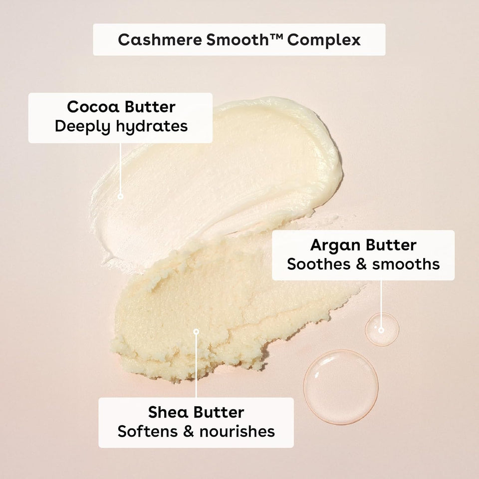 eos Shea Better Body Lotion Vanilla Cashmere Lightweight Non Greasy Moisturizer for Dry Skin Care