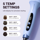 Wavytalk Thermal Brush 1.5 Inch Heated Round Brush with Ionic Ceramic for Smooth Blowout Hair Styling
