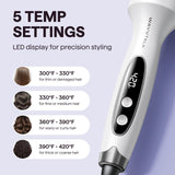 Wavytalk Thermal Brush 1.5 Inch Heated Round Brush with Ionic Ceramic for Smooth Blowout Hair Styling