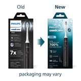 Philips Sonicare 4100 Electric Toothbrush Pressure Sensor SmartTimer Quadpacer Black HX3681