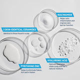 CeraVe Anti Dandruff Shampoo for Flake Removal Itchy Scalp Relief and Deep Hydration Care